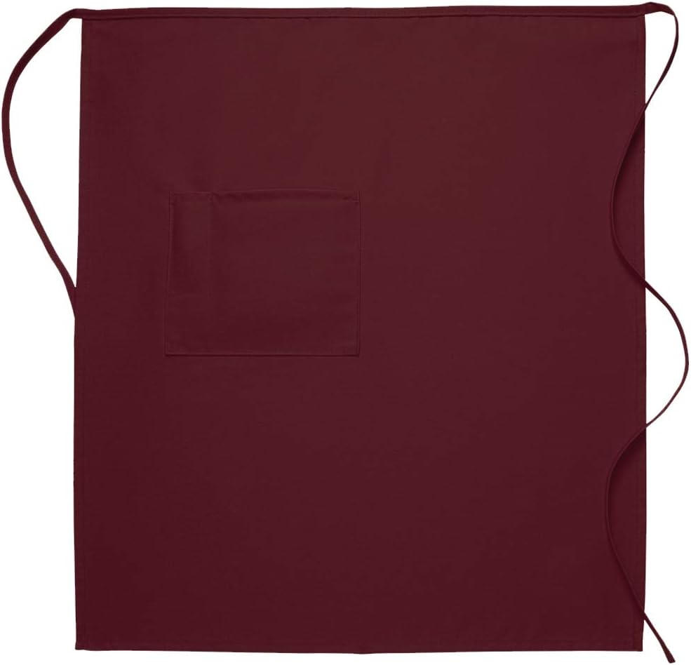 DayStar Apparel 120 One Pocket Full Bistro Apron w/Pencil Divide