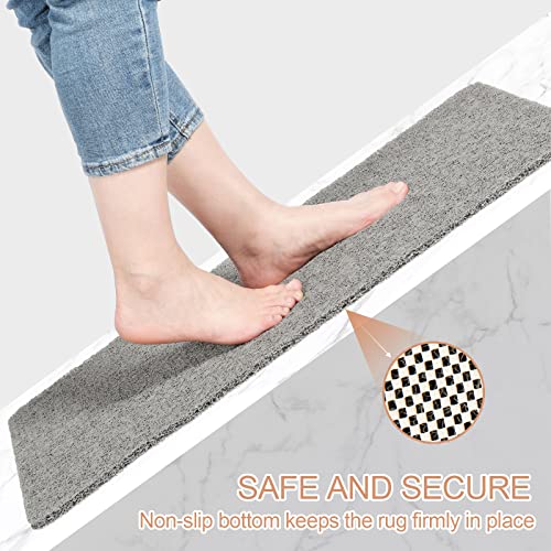 Joyhalo JH-BM-GREY-17'' X 24'' Shower Mats For Showers Anti Slip For Elderly thumb #4