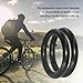 Mountain Inner Tube Set with 2 Tire Levers for Road and Mountain Bikes Replacement Rubber Tube (Inner Tire with Tire Lever and Tire Patch and)