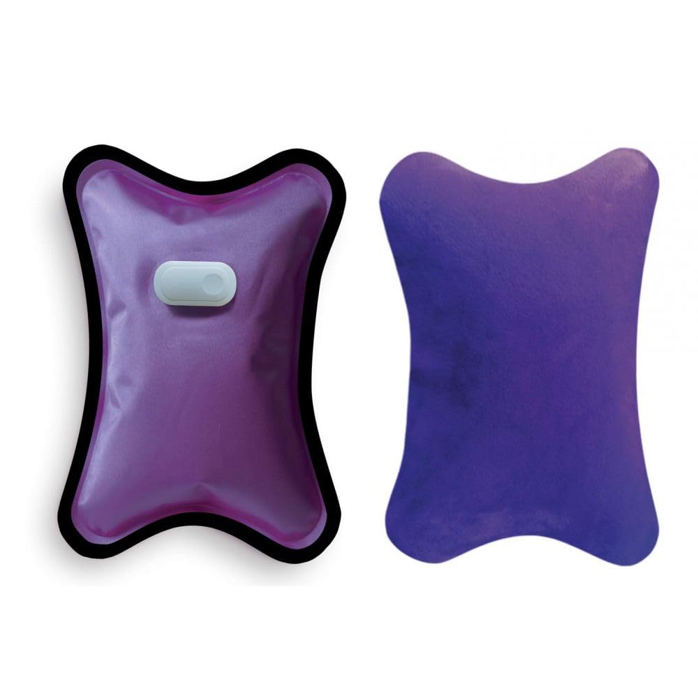 Bouillotte électrique violette