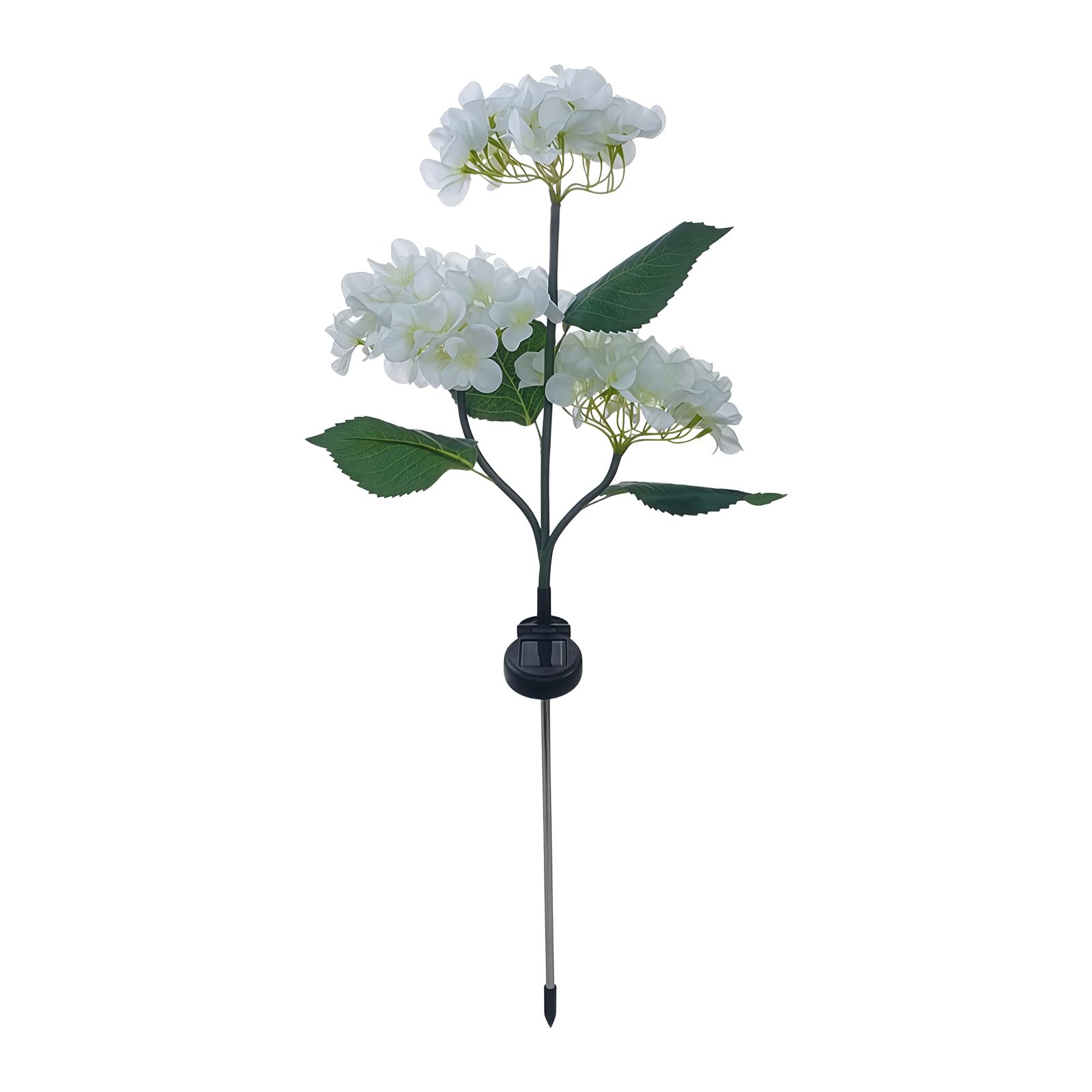 Hsioluted White Solar Garden Lights Decorative Landscape Lighting Waterproof Outdoor Solar Flower Led Light Garden Lights