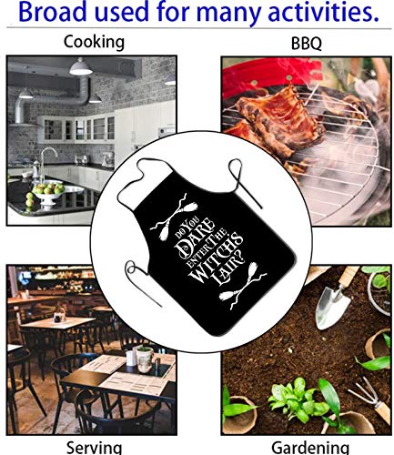 Yishow Aprons Do You Dare Enter The Witchs Lair Halloween Chef Aprons Kitchen Gift #TOP3
