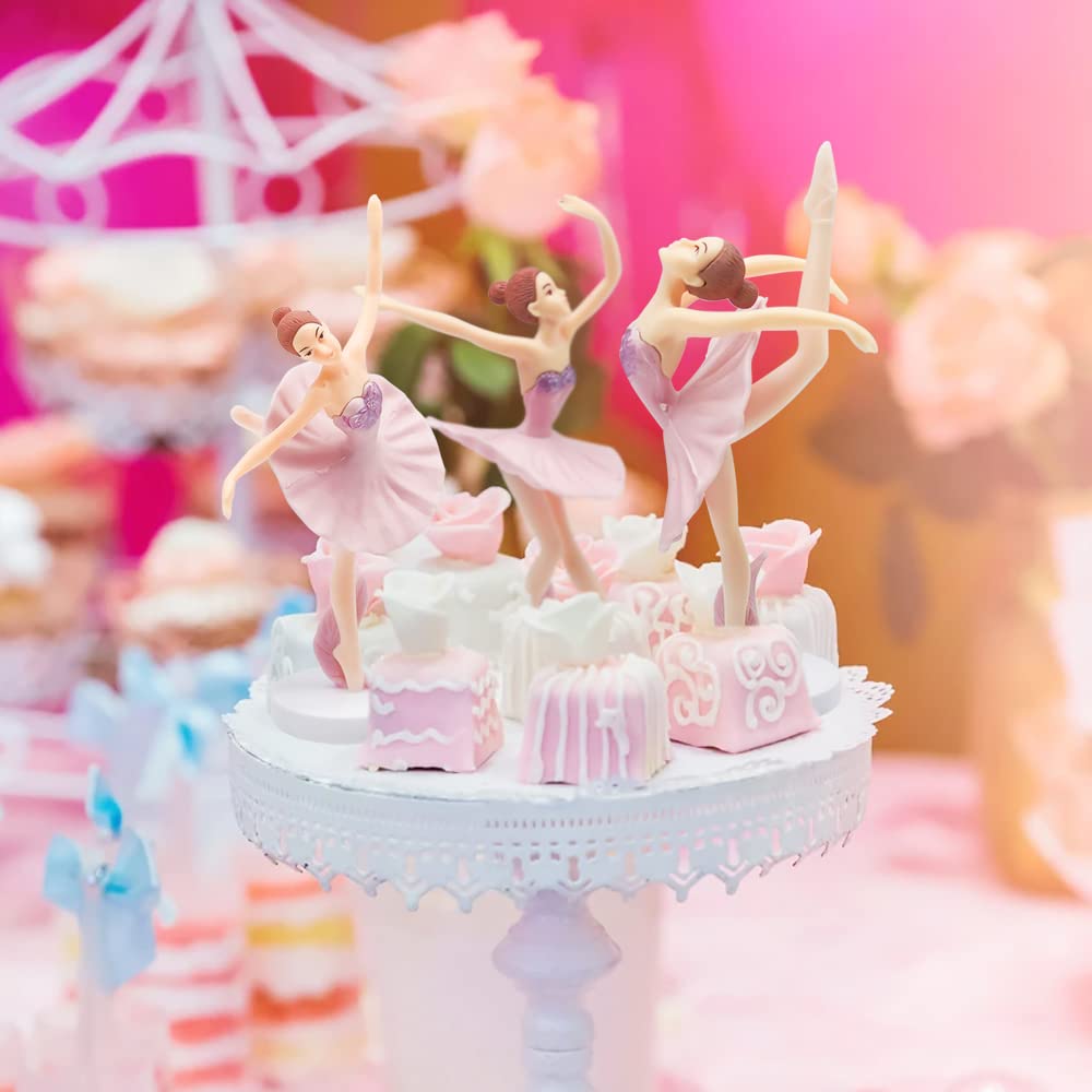 Décorations Pour Cupcakes | Fournitures Pour Décorations De Fête D'anniversaire Ballerine | 2,9 Pouces | Anniversaire Fille Ballerine Rose Visage Personnalisé | Décoration Pour Desserts - Canada