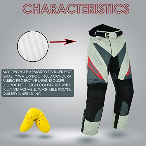 Profirst MOTORCYCLE TROUSER Motorbike Trouser Motorcycle Waterproof Removable Corduroy Textile Long Pants Armor thumb #2