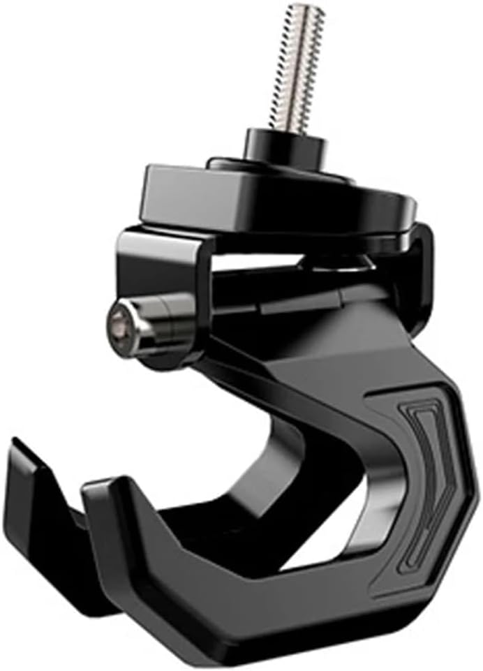 Universal Luggage Helmet Hook Parts Compatible with Xiaomi M365 Skateboard Electric Scooter Cargo Hanging Bag Metal Claw Hooks Accessories(Color:Black)