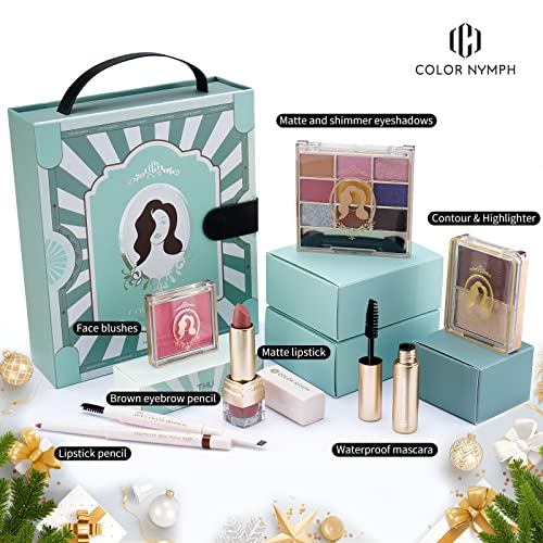 Makeup Advent Calendar 2022 Christmas Gift Makeup Set for Teens, Color