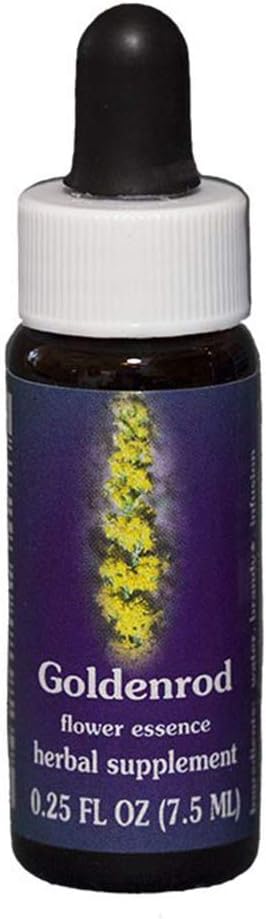 Essência Goldenrod da Flower Essence Services, 7 Gramas - Encontre os Benefícios!
