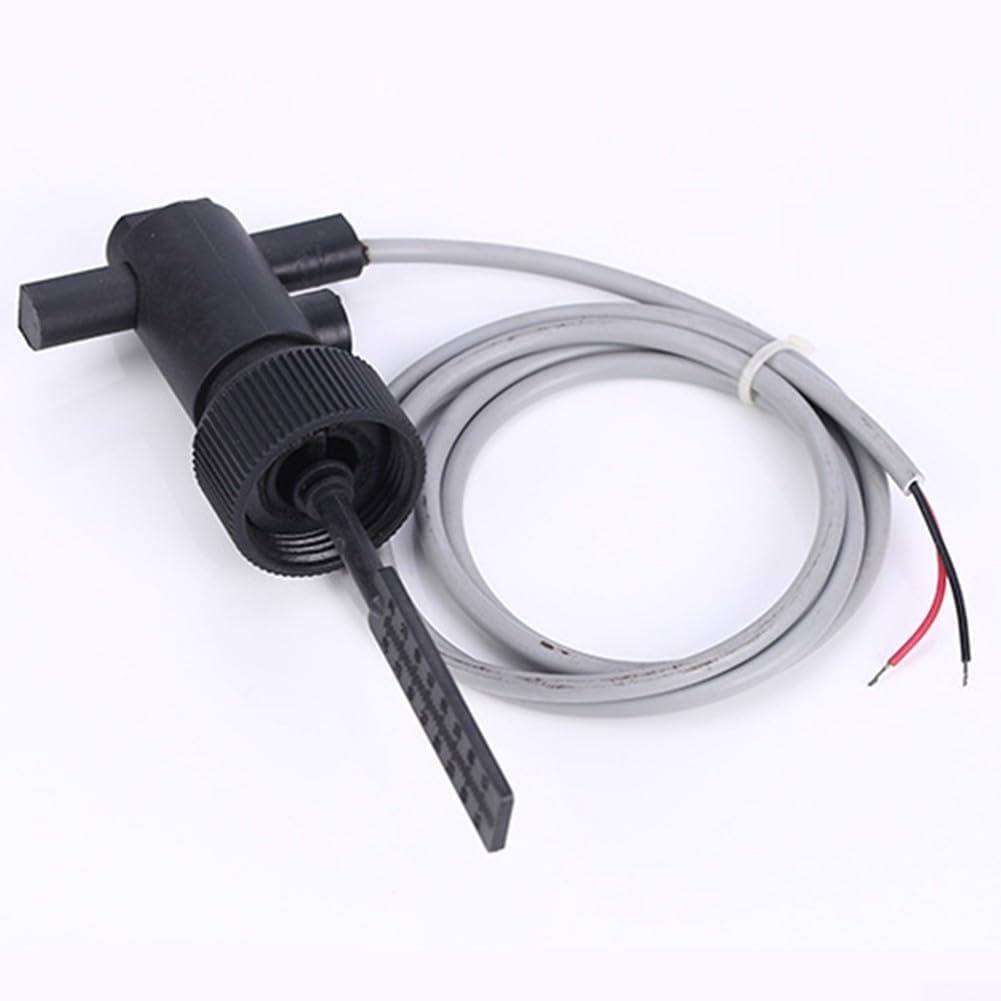 FS-10 Interrupteur de débit à palette 1L/min avec réglages réglables, plastique résistant à la chaleur, 100 V, compatible avec chauffe-eau à pompe à chaleur, équipement de natation, gaz