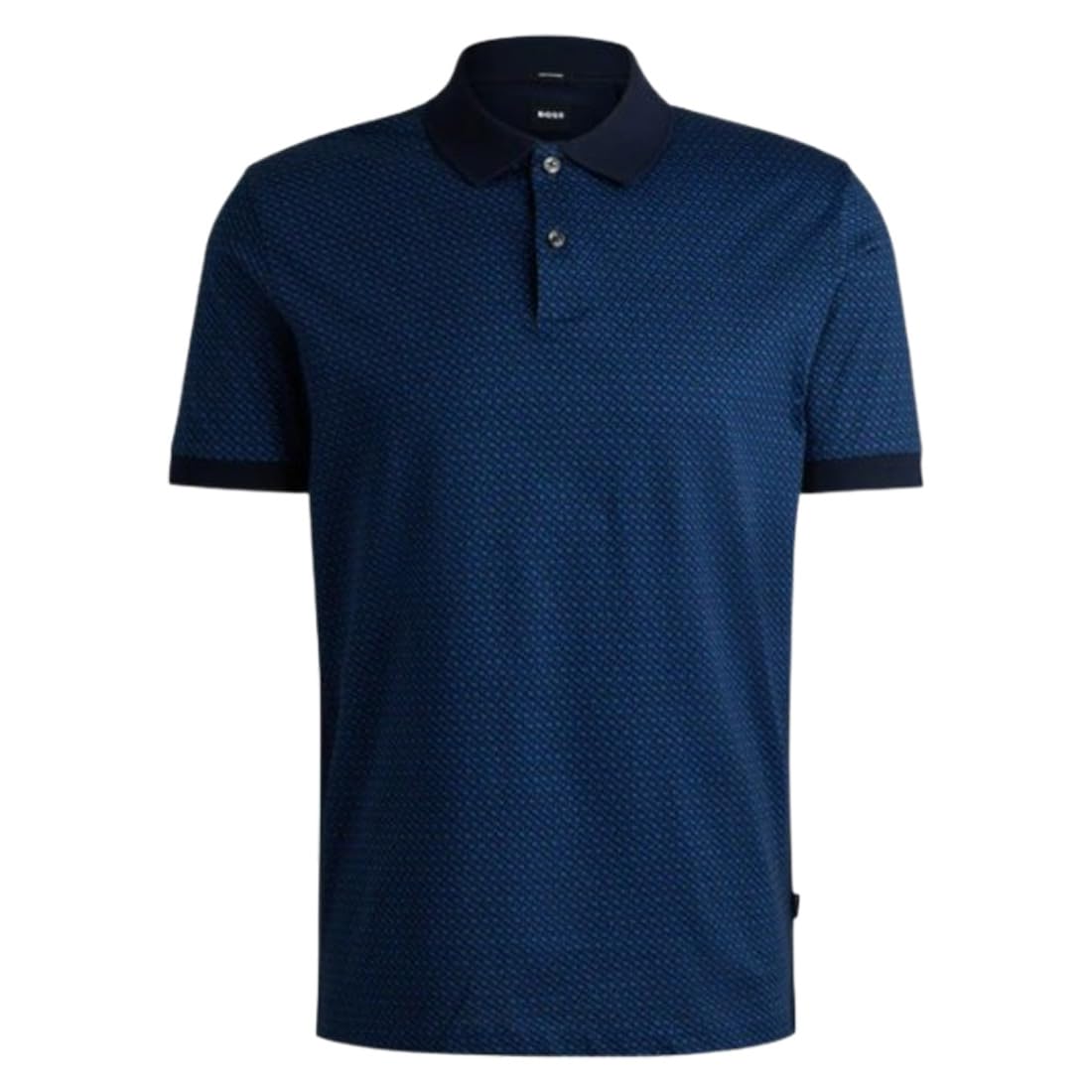 ★美品★ BOSS ボス　半袖　ゴルフポロシャツ　ネイビー　白　2着 Amazon | [HUGO BOSS] [ヒューゴボス] ポロシャツ 半袖 総柄