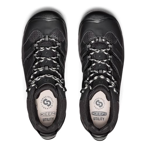 Image of KEEN Utility Men's Lansing Mid Height Steel Toe Waterproof Work Boots