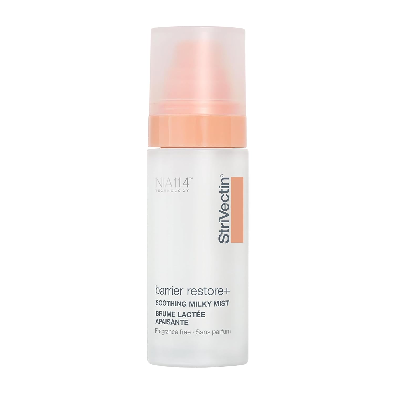 StriVectin Barrier Restore + Soothing Milky Face Mist with Ceramides + Hyaluronic Acid, Hydrating, Skin-Calming, Fragrance-Free, Turmeric, Spray-On Bottle