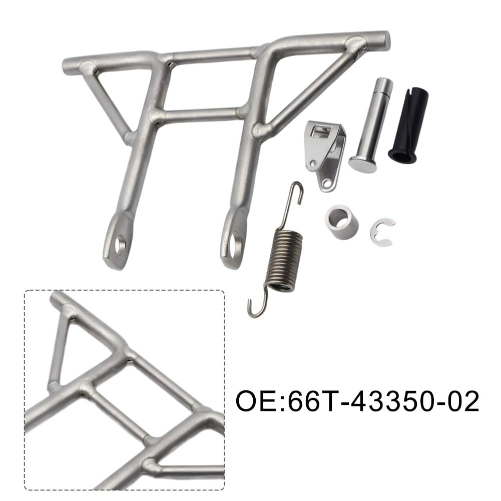 ReachMall Gruppo ricevitore per T40 2 tempi 40HP, OEM 66T-43350-02 resistente alle alte temperature, adatto per motori fuoribordo F25 2001-2015