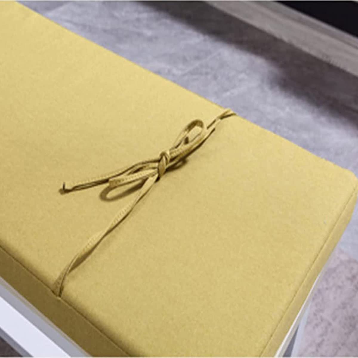 Cojín impermeable para banco de jardín de 2/3 plazas, para interiores y exteriores, cómoda almohada para patio, columpio, uso doméstico, elegante accesorio de muebles de jardín