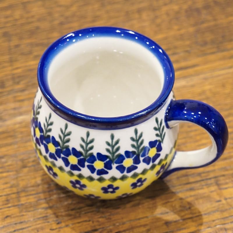 ポーランド陶器 ポーリッシュポタリー 「ヴェナ」 マグカップ（約220cc） V337-U198 バンコク限定