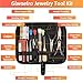 Giwaelro Jewelry Making Kit for Adults, Jewelry Making Supplies with Pliers, Wires, Findings, Necklace Chains, Magnifier and Storage Bag