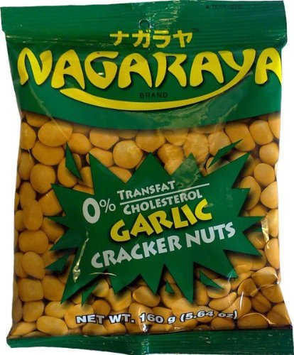 Nagaraya Snack Cracker, Garlic, 5.6-Ounce (Pack of 8) by Nagaraya