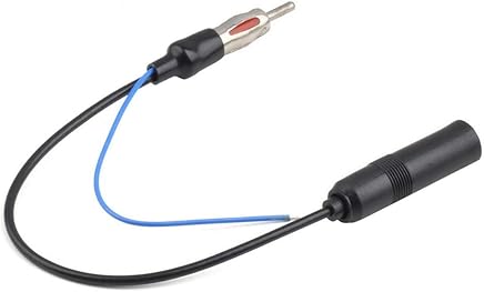 MXECO 12-24V Car FM/AM Stereo Radio Inline Antenna Booster Signal Amp Amplifier Female and Male 280mm Length MXECO 12-24V Car FM/AM Stereo Radio Inline Antenna Booster Signal Amp Amplifier Female and Male 280mm Length