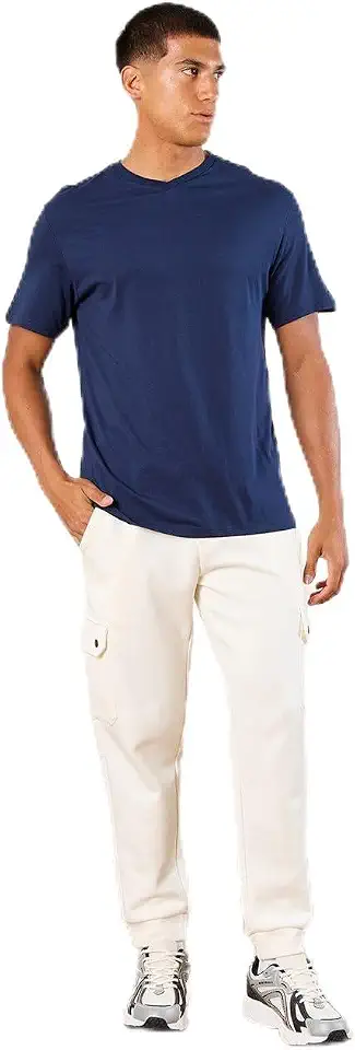 REDTAG Navy Basic Solid T Shirt