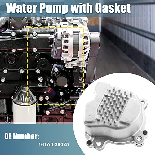 X Autohaux Car Water Pump 161A0-39025 For Toyota Camry Hybrid Le 2012-2017 For Toyota Avalon Hybrid Limited 2013-2018 #TOP1