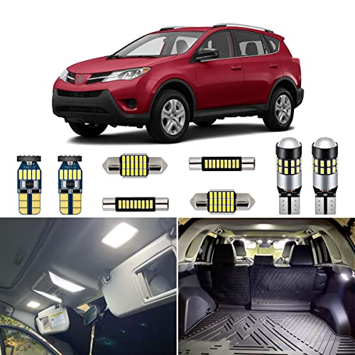 Kit de luces LED interiores para Toyota RAV4 2013-2015 miniatura 1