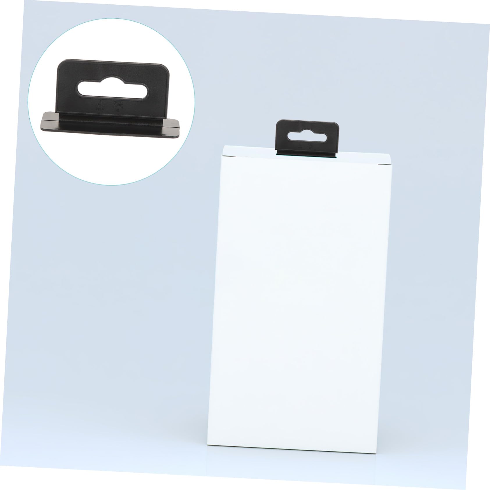 Ganchos 200 Piezas Pvc Negro Autoadhesivos Simples