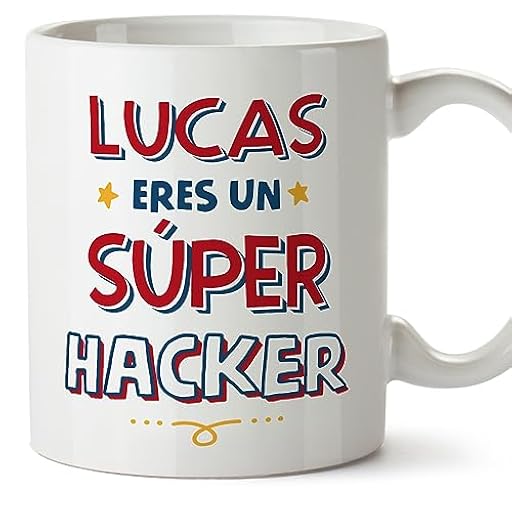 MUGFFINS Tazas Personalizadas para HACKER hombre - En Español - Eres Súper - 11 oz / 330 ml - Regalo Personalizable original y divertido | Ya disponible en tu tienda friki favorita! En mundofriki.es! MUGFFINS Tazas Personalizadas para HACKER hombre - En Español - Eres Súper - 11 oz / 330 ml - Regalo Personalizable original y divertido | Ya disponible en tu tienda friki favorita! En mundofriki.es!