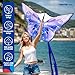 SGftre Golden Butterfly Design Kites ，Outdoor Work Colorful Kite Long Tails，Easy to Fly ，Outdoor Flying Toys for Adult and Kids Surf with Handle