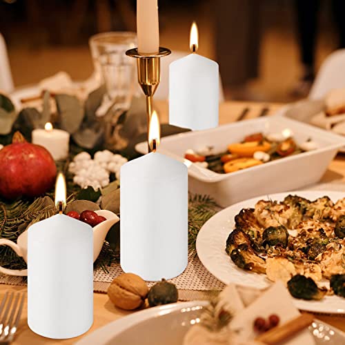 Wfmolcand XAHNN001 2X4 High White Pillar Candles, Set Of 20, Unscented. Bulk Buy. Ideal thumb #5
