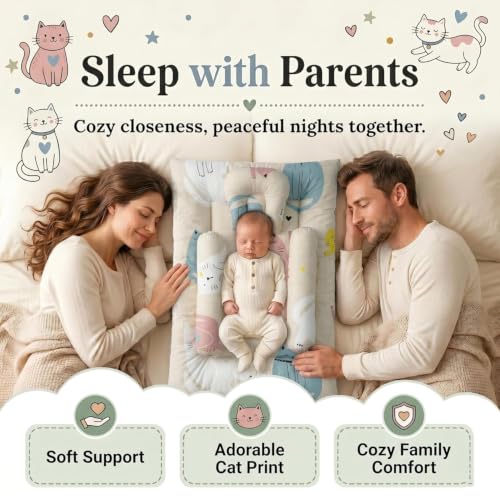 Image of StarAndDaisy Baby Mosquito Net with Mattress and Sleeping Bag, Foldable Mosquito Net Bed with Breathable Mesh, Portable Baby Bedding Set for Newborn