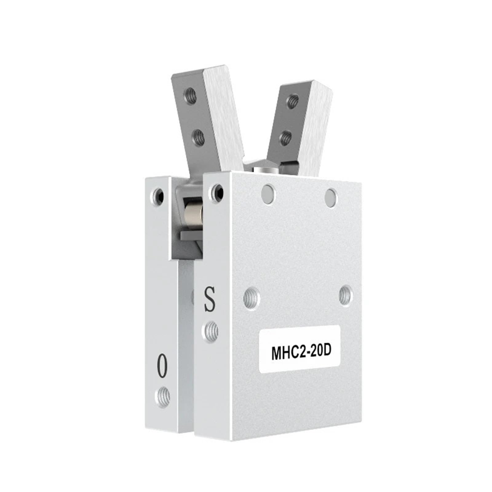 Cylindre pneumatique MHC2-25D évite les chutes de serrage