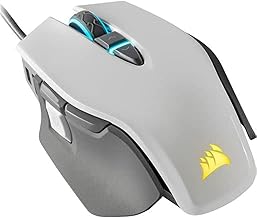 Corsair Sabre RGB PRO Champion Series Gaming Mouse (Ergonomic Shape for Esports and Competitive Play, Ultra-Lightweight 74g, Flexible Paracord Cable, QUICKSTRIKE Buttons with Zero Gap) Black
