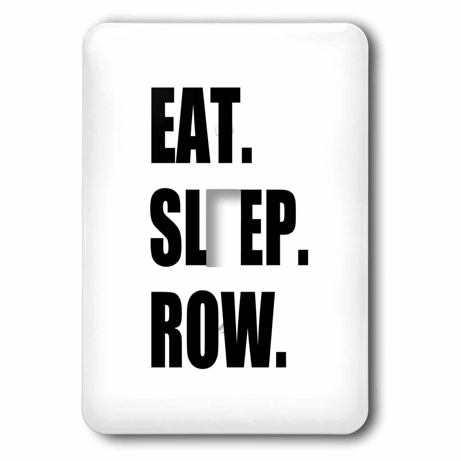 Aviron Rower Sport Interrupteur Noir Eat Sleep Row lsp_180434_1