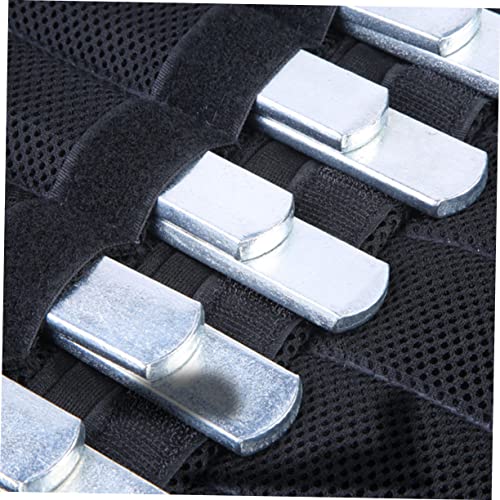Plaques d'acier lestées gilet musculation pour éviter les lests instables - 5