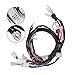 Anxingo Electric Start Wire Loom Wiring Harness Quad Complete Harness Fit for Chinese ATV UTV Quad 4 Wheeler 50cc 70cc 90cc 110cc