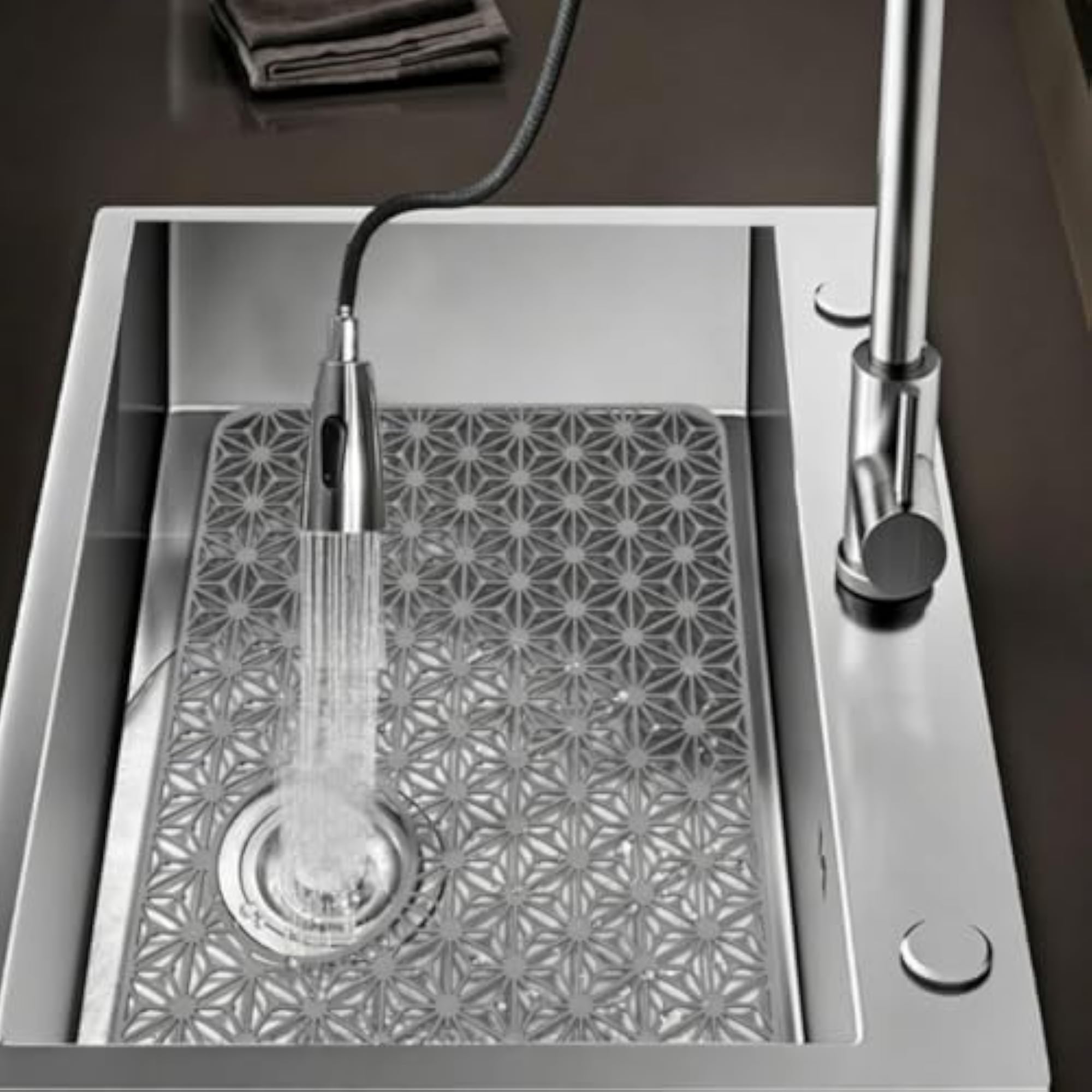 Silicone Sink Mat Thickened Heat Resistant Counter Mat