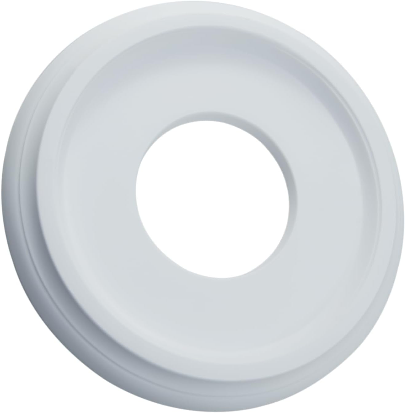 1 PCS Ceiling Medallion White Split Fan Decorative Cover Plate for Lamps and Ceiling Fans