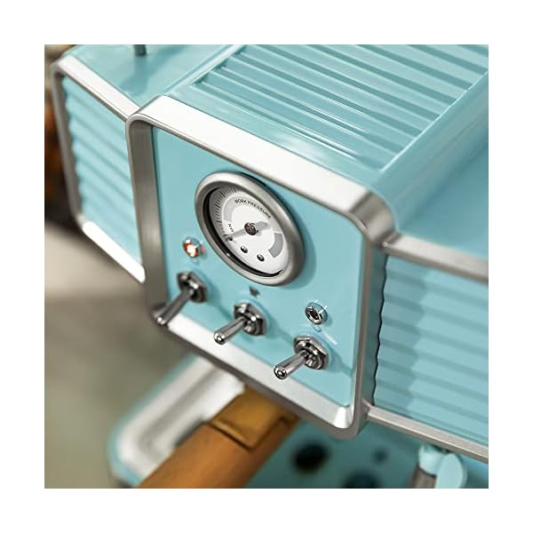 Cecotec Express Power Espresso 20 Tradizionale Light Blue, 1350 W, Espresso und Cappucicno, 20 Bars und Thermoblock… – Bild 4
