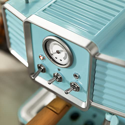 Cecotec Express Power Espresso 20 Tradizionale Light Blue, 1350 W, Espresso und Cappucicno, 20 Bars und Thermoblock… – Bild 4