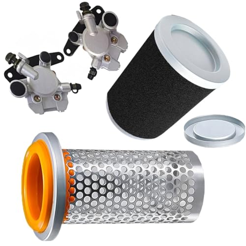 5UH-E4458-00-00 Air Filter and Guide Cage Cap Fit for Yamaha Grizzly 350 400 450 Bruin 350 Wolverine 350 450 Kodiak 400 450