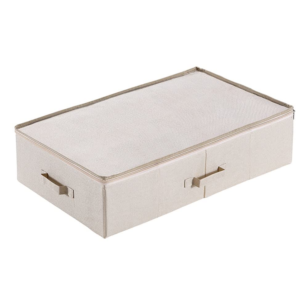 ETRGFTHU Clothes Storage Box Household Foldable Organizer Under-bed Clutter Book Storage Wardrobe Underwear Storage