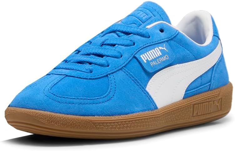 PUMA Kids Boys Palermo Lace Up Sneakers Shoes Casual - Blue - Size 4 M image 2 of 6 B0DF474SJX