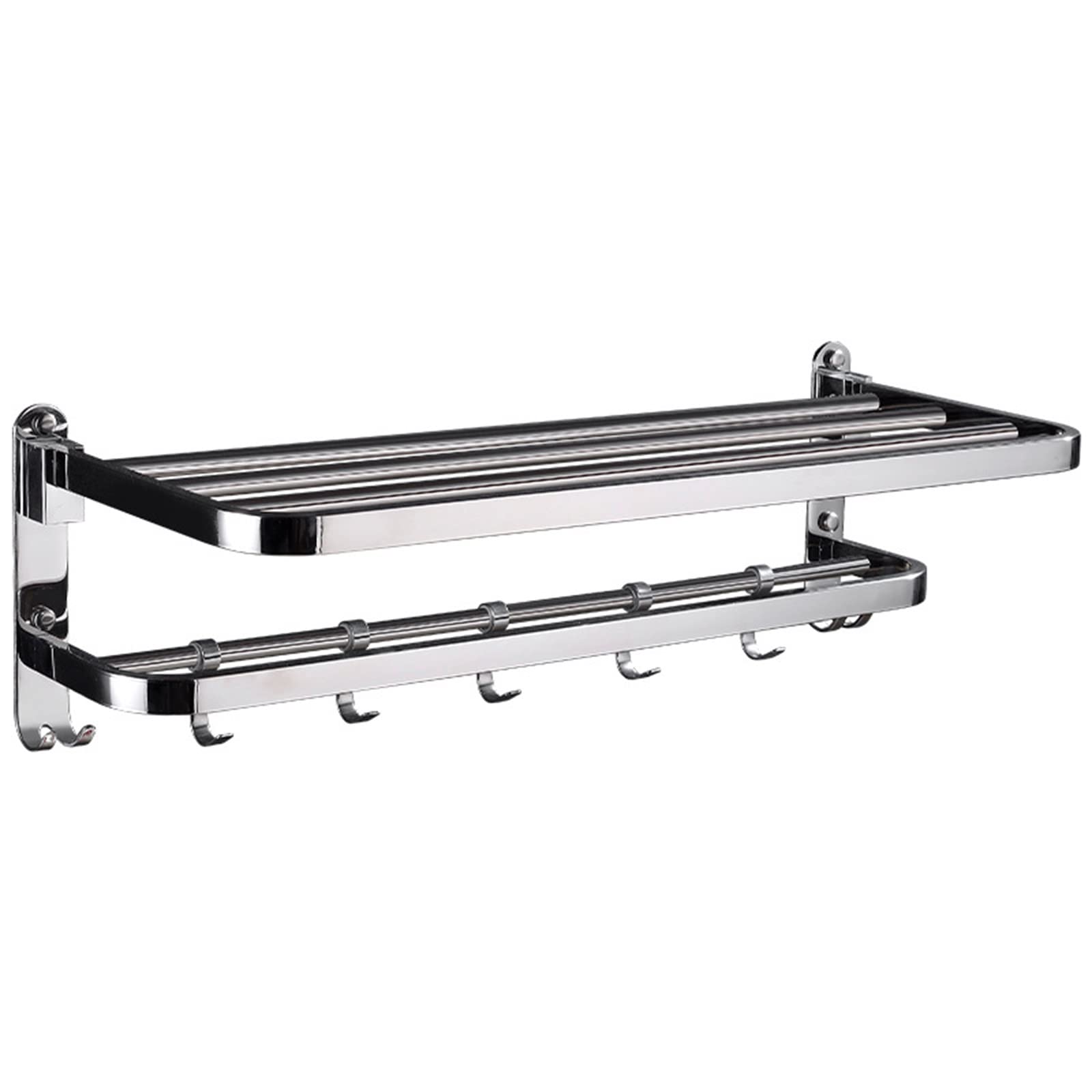 Étagère de salle de bain perforée inox 304 pour stopper l'eau stagnante