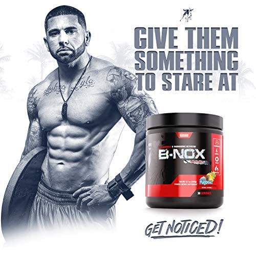 Betancourt Nutrition B-Nox Pre Workout Thermogenic Activator | L-Carnitine, Beta Alanine | Endurance & Lean Muscle Gains | 30 Servings (Tropical Paradise) #TOP3