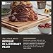 John Boos CB Series Rectangular Wooden Maple Cutting Board 24”x18” – 1.5” Thick, 18-lb Reversible Butcher Block with Juice Groove, Edge-Grain & Finger Grips – Made in the USA