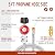 5FT 0-30 PSI Adjustable High Pressure Propane Regulator with Gauge 0~60PSI Gas Flow Indicator Stainless Propane QCC1 Hose with 3/8 Flare x 1/8 MNPT Fits for LP Gas Cooker, Burner, Turkey Fryer, Smoker
