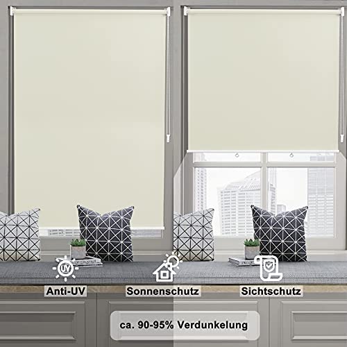 Store enroulable d'extérieur brise-vue vertical contre le vis-à-vis