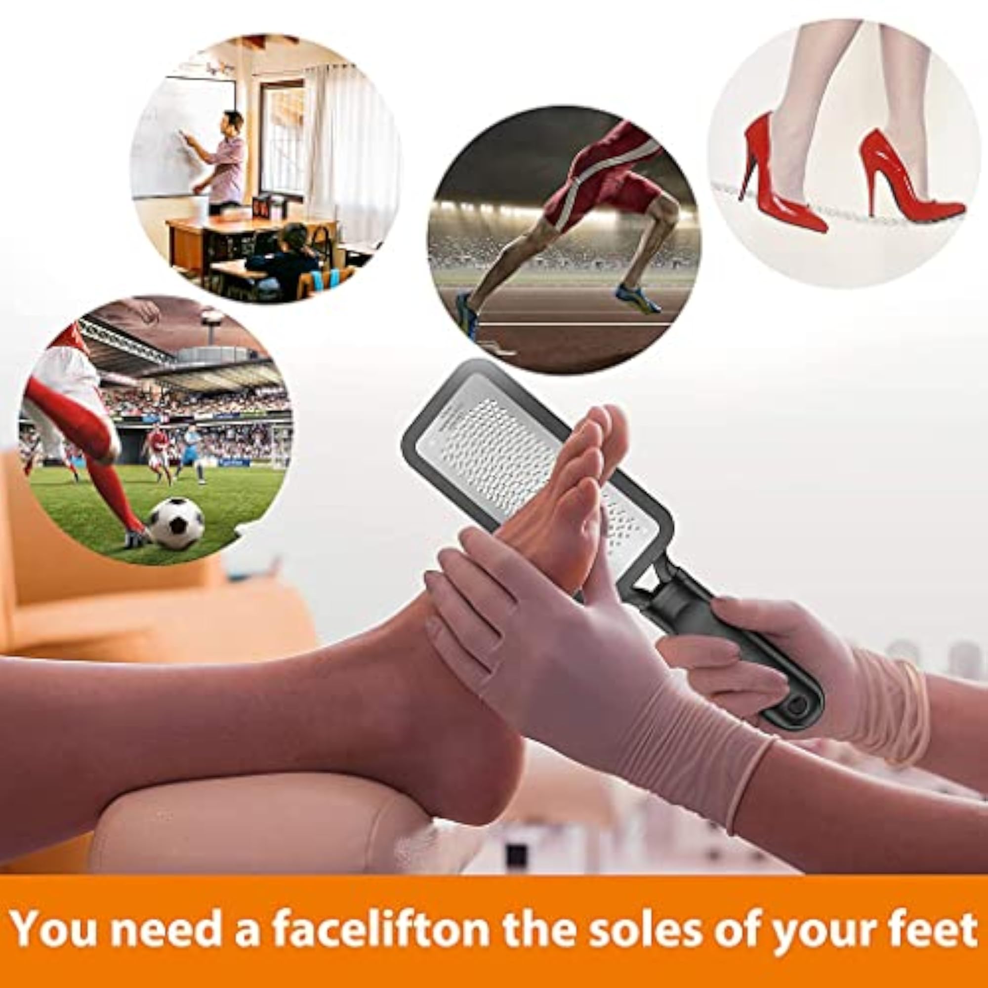 Stainless Steel Foot Exfoliating Scrubber Cleaner File