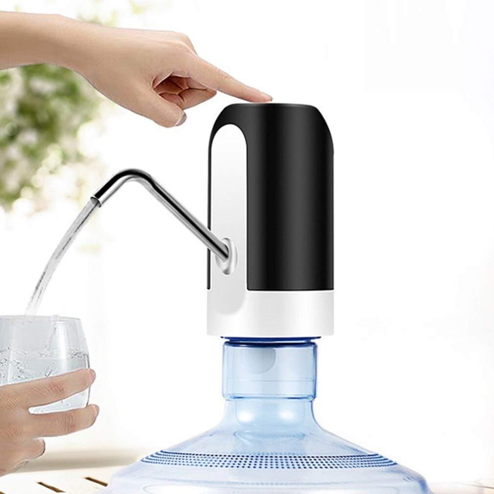 DARSH Automatic Wireless Water Bottle Can Dispenser Pump with Rechargeable Battery for 20 Litre Bottle Can with Portable USB Charging Cable, Water Dispenser Pump Venom