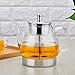 Teiera In Vetro Teiere Brocche Vapore Vetro Ispessimento Fumante Teiera Acqua Bollente Pentola Elettrica Stufa In Ceramica Bollente Teiera Pentola A Vapore Ad Alta Temperatura, Tipo Di Tamburo 1500 Ml