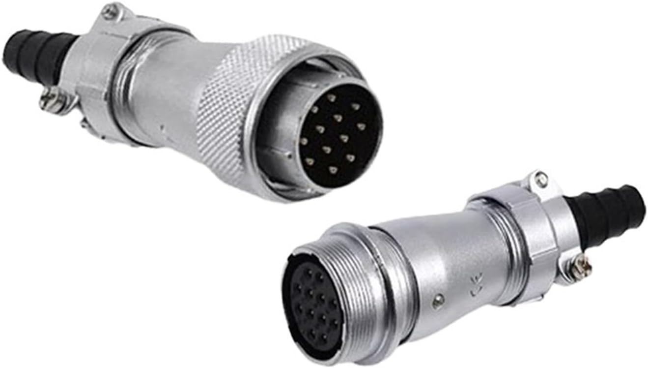 Waterproof Aviation Connector WF24 nut Socket ZM TI Cable(Rearnutsocket19core)